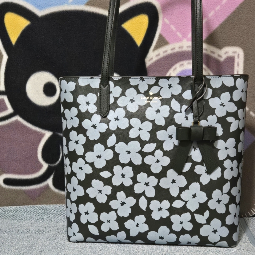 Kate Spade New York Brynn Tote (Graphic Blooms)